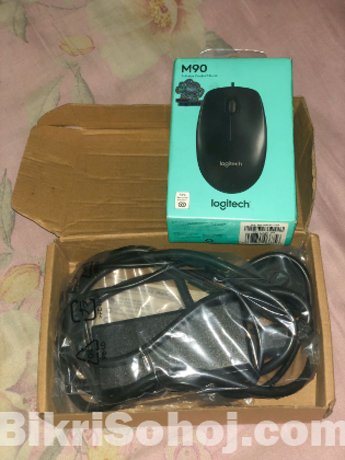 HP ল্যাপটপ চার্জার/ Logitech মাউস